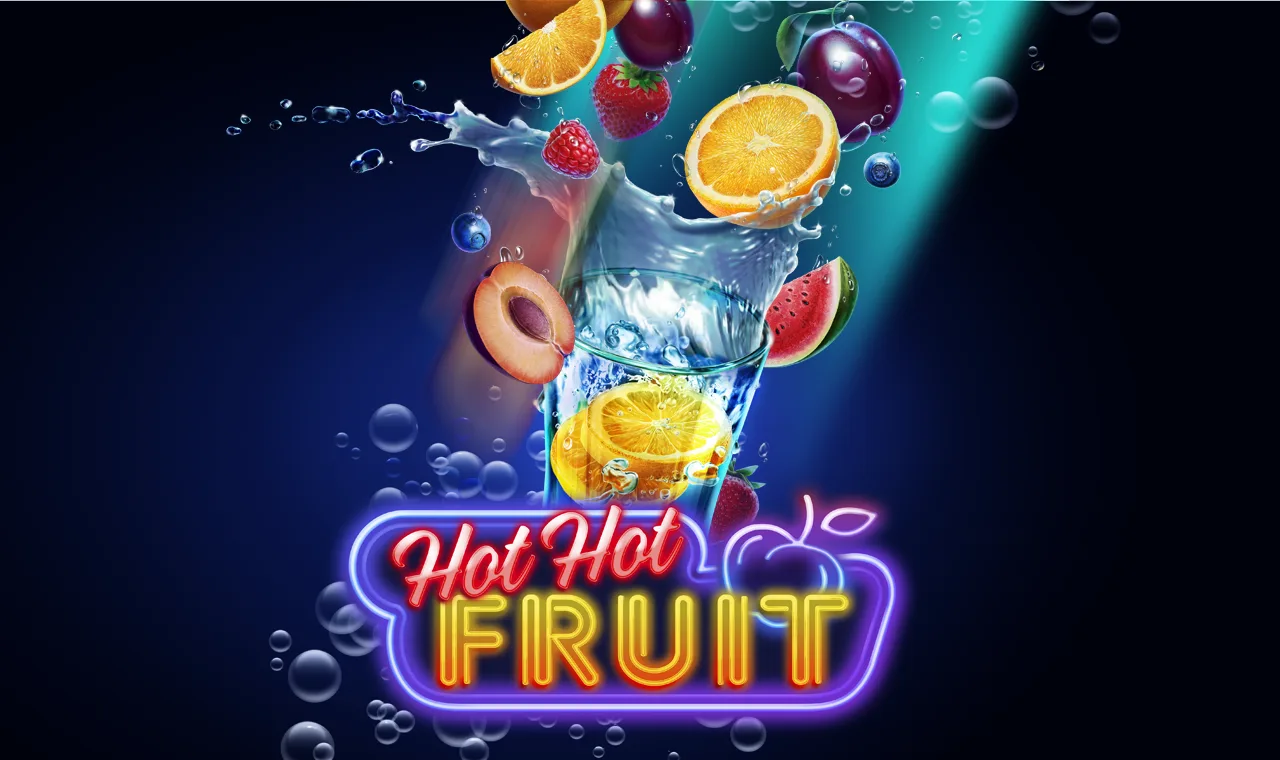 Hot Hot Fruit slot key art by Habanero